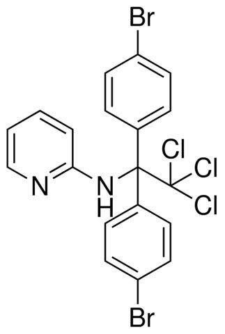 (1,1-BIS-(4-BROMO-PHENYL)-2,2,2-TRICHLORO-ETHYL)-PYRIDIN-2-YL-AMINE