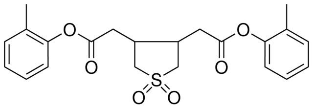 (1,1-DIOXO-4-O-TOLYLOXYCARBONYLMETHYL-4H-THIOPHEN-3-YL)ACETIC ACID O-TOLYL ESTER