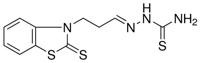 (1E)-3-(2-THIOXO-1,3-BENZOTHIAZOL-3(2H)-YL)PROPANAL THIOSEMICARBAZONE