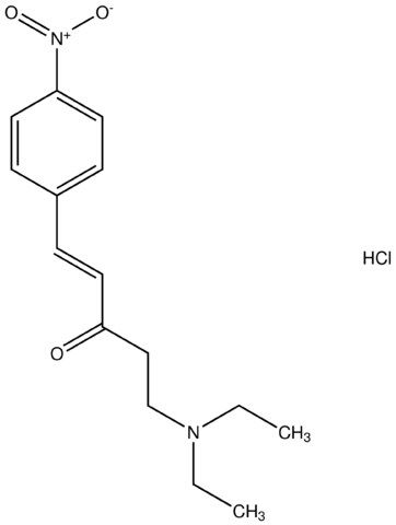 (1E)-5-(diethylamino)-1-(4-nitrophenyl)-1-penten-3-one hydrochloride