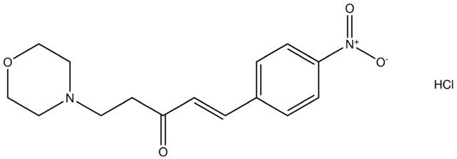 (1E)-5-(4-morpholinyl)-1-(4-nitrophenyl)-1-penten-3-one hydrochloride