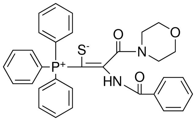 (1E)-2-(BENZOYLAMINO)-3-(4-MORPHOLINYL)-3-OXO-1-(TRIPHENYLPHOSPHONIO)-1-PROPENE-1-THIOLATE