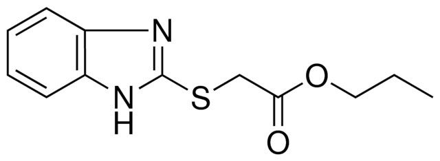 (1H-BENZOIMIDAZOL-2-YLSULFANYL)-ACETIC ACID PROPYL ESTER