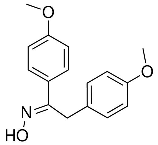 (1E)-1,2-bis(4-methoxyphenyl)ethanone oxime