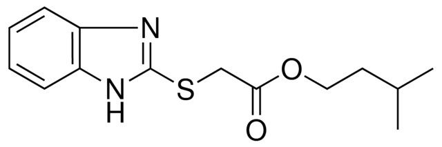 (1H-BENZOIMIDAZOL-2-YLSULFANYL)-ACETIC ACID 3-METHYL-BUTYL ESTER