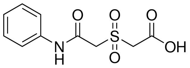 ((2-ANILINO-2-OXOETHYL)SULFONYL)ACETIC ACID