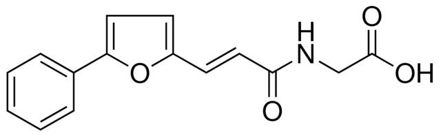 ((3-(5-PHENYL-2-FURYL)ACRYLOYL)AMINO)ACETIC ACID