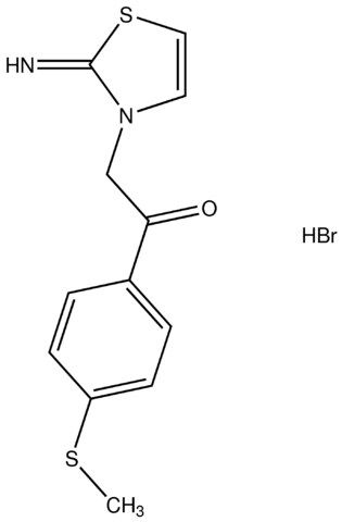 2-(2-imino-1,3-thiazol-3(2H)-yl)-1-[4-(methylsulfanyl)phenyl]ethanone hydrobromide