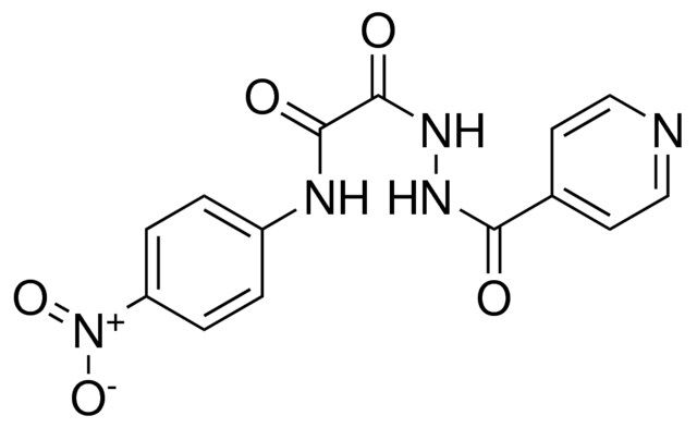 2-(2-ISONICOTINOYLHYDRAZINO)-N-(4-NITROPHENYL)-2-OXOACETAMIDE