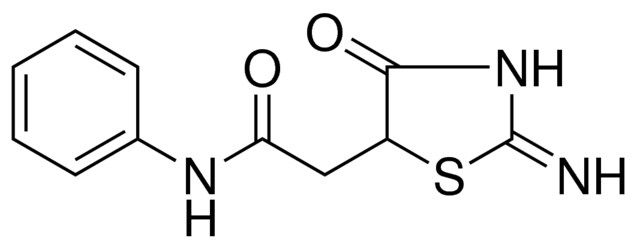 2-(2-IMINO-4-OXO-THIAZOLIDIN-5-YL)-N-PHENYL-ACETAMIDE