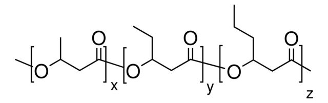 Poly((<i>R</i>)-3-hydroxybutyrate-<i>co</i>-(<i>R</i>)-3-hydroxyvalerate-<i>co</i>-(<i>R</i>)-3-hydroxyhexanoate)