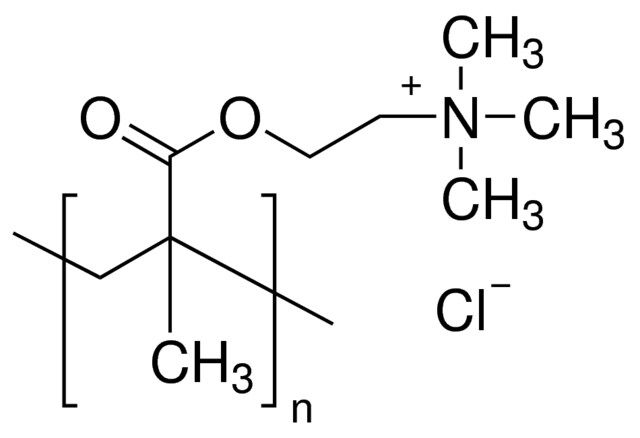 Poly(2-dimethylamino)ethyl methacrylate) methyl chloride quaternary salt