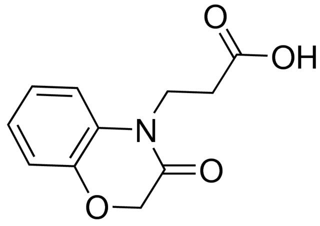 2,3-Dihydro-3-oxo-4<i>H</i>-1,4-benzoxazine-4-propionic acid