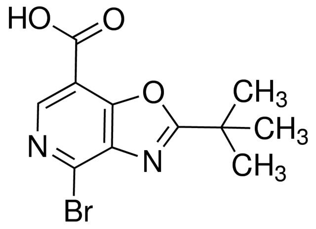 4-Bromo-2-(tert-butyl)oxazolo[4,5-c]pyridine-7-carboxylic acid