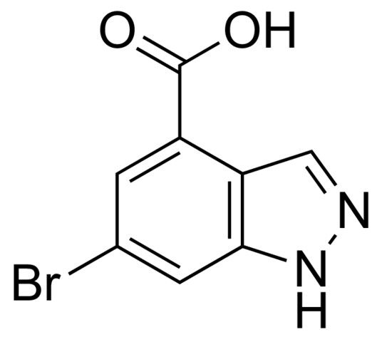 6-Bromo-1<i>H</i>-indazole-4-carboxylic acid