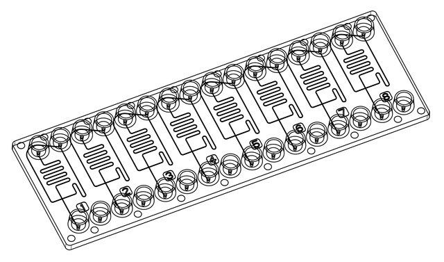 Droplet generator chip-Multi channel design