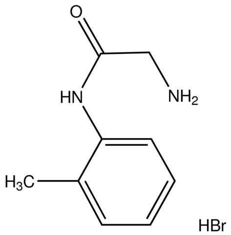 N(1)-(2-Methylphenyl)glycinamide hydrobromide