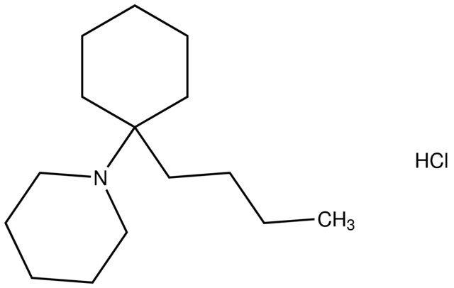 1-(1-butylcyclohexyl)piperidine hydrochloride