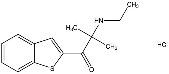 1-(1-benzothien-2-yl)-2-(ethylamino)-2-methyl-1-propanone hydrochloride