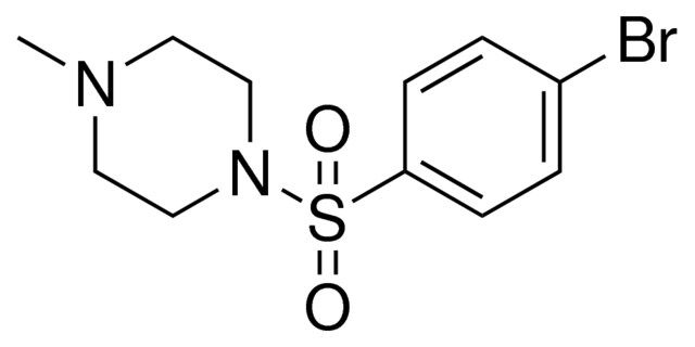 1-((4-BROMOPHENYL)SULFONYL)-4-METHYLPIPERAZINE