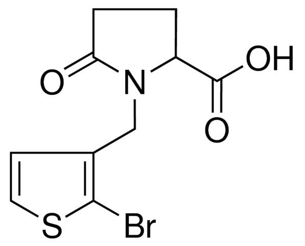 1-((2-BROMO-3-THIENYL)METHYL)-5-OXOPROLINE