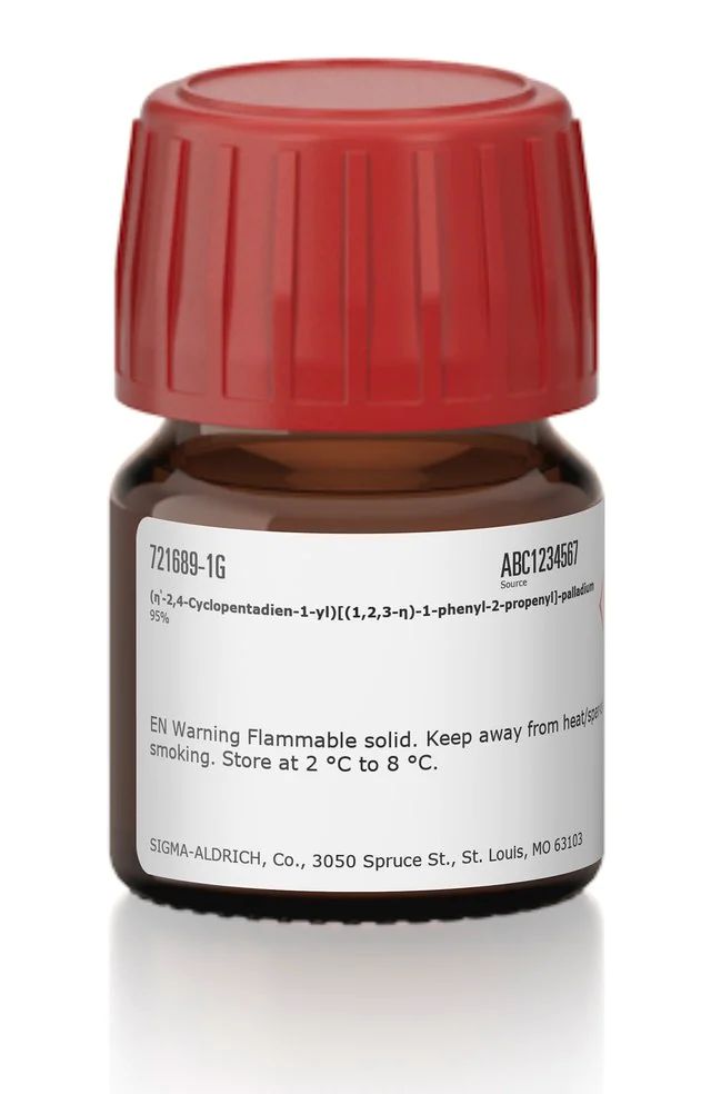 (<sup>5</sup>-2,4-Cyclopentadien-1-yl)[(1,2,3-)-1-phenyl-2-propenyl]-palladium