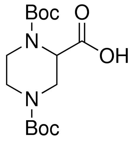 1,4-Di-Boc-piperazine-2-carboxylic acid