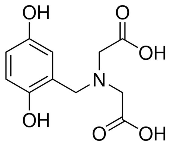 (CARBOXYMETHYL-(2,5-DIHYDROXY-BENZYL)-AMINO)-ACETIC ACID