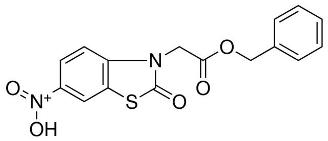 (6-NITRO-2-OXO-BENZOTHIAZOL-3-YL)-ACETIC ACID BENZYL ESTER