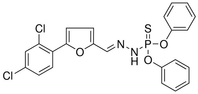 (E)-O,O-DIPHENYL N'-(5-(2,4-DICHLOROPHENYL)FURAN-2-YL)METHYLENEPHOSPHOROHYDRAZIDOTHIOATE