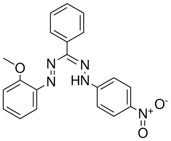 (E)-1-(2-METHOXYPHENYL)-2-[(Z)-[(4-NITROPHENYL)HYDRAZONO](PHENYL)METHYL]DIAZENE