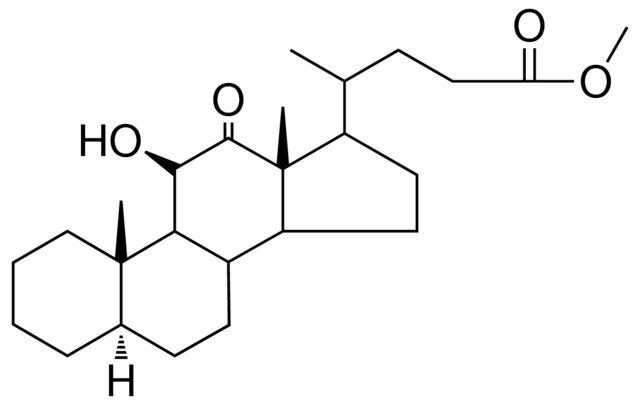 (HO-DI-ME-OXO-HEXADECAHYDRO-CYCLOPENTA(A)PHENANTHREN-YL)-PENTANOIC ACID ME ESTER