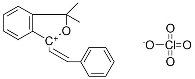 (Z)-3,3-DIMETHYL-1-STYRYL-1,3-DIHYDROISOBENZOFURAN-1-YLIUM PERCHLORATE