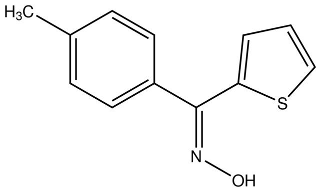 (<i>Z</i>)-Thiophen-2-yl(<i>p</i>-tolyl)methanone oxime