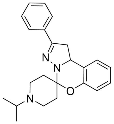 1'-ISOPROPYL-2-PHENYL-1,10B-DIHYDROSPIRO[BENZO[E]PYRAZOLO[1,5-C][1,3]OXAZINE-5,4'-PIPERIDINE]