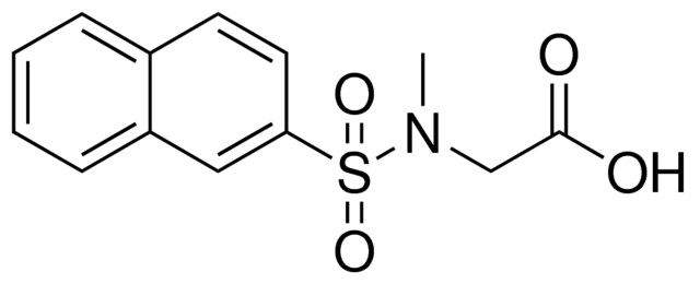 (METHYL(2-NAPHTHYLSULFONYL)AMINO)ACETIC ACID