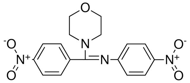 (MORPHOLIN-4-YL-(4-NITRO-PHENYL)-METHYLENE)-(4-NITRO-PHENYL)-AMINE