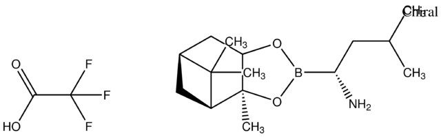 (<i>R</i>)-Boroleucine (1<i>S</i>,2<i>S</i>,3<i>R</i>,5<i>S</i>)-(+)-2,3-pinanediol ester trifluoroacetate