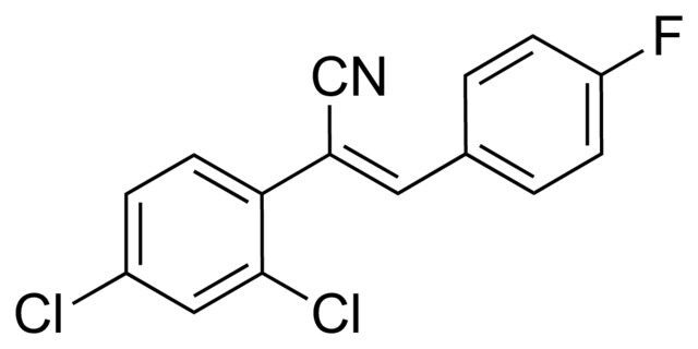 (<i>Z</i>)-2-(2,4-Dichlorophenyl)-3-(4-fluorophenyl)acrylonitrile