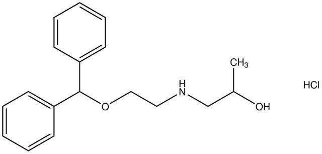 1-{[2-(benzhydryloxy)ethyl]amino}-2-propanol hydrochloride