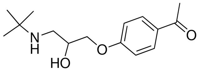 1-{4-[3-(tert-butylamino)-2-hydroxypropoxy]phenyl}ethanone