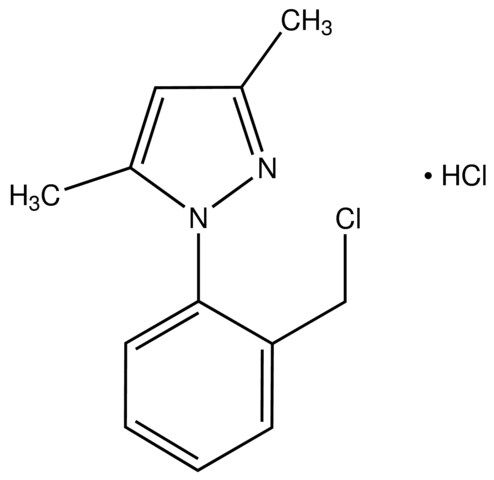 1-[2-(Chloromethyl)phenyl]-3,5-dimethyl-1H-pyrazole hydrochloride