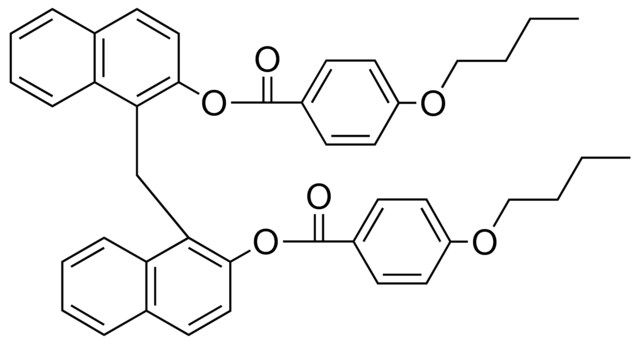 1-({2-[(4-BUTOXYBENZOYL)OXY]-1-NAPHTHYL}METHYL)-2-NAPHTHYL 4-BUTOXYBENZOATE