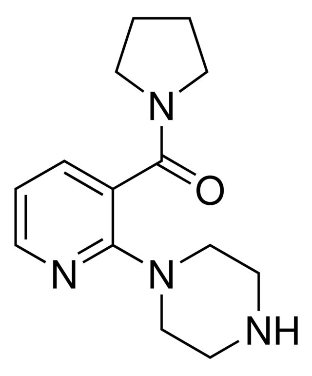 1-[3-(1-Pyrrolidinylcarbonyl)-2-pyridinyl]piperazine