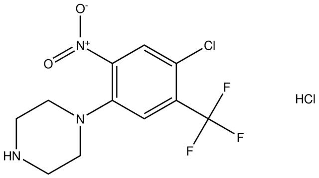 1-[4-chloro-2-nitro-5-(trifluoromethyl)phenyl]piperazine hydrochloride