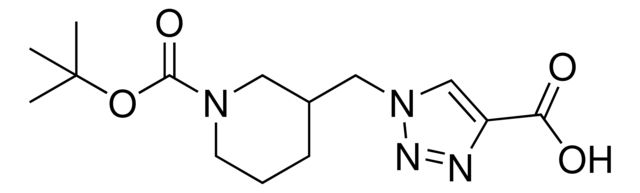 1-((1-(tert-Butoxycarbonyl)piperidin-3-yl)methyl)-1H-1,2,3-triazole-4-carboxylic acid