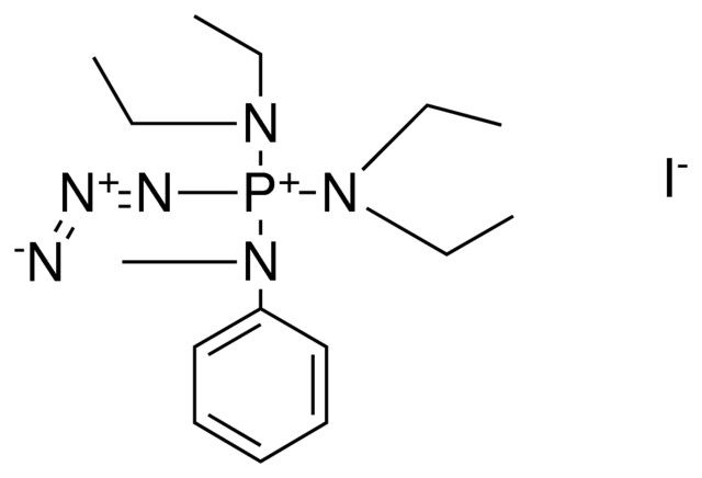 1-[BIS(DIETHYLAMINO)(METHYLANILINO)PHOSPHONIO]-1,2-TRIAZADIEN-2-IUM IODIDE