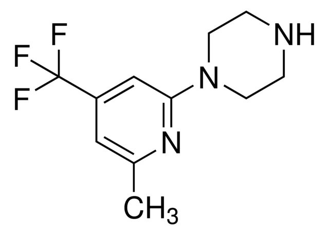 1-[6-Methyl-4-(trifluoromethyl)-2-pyridinyl]piperazine