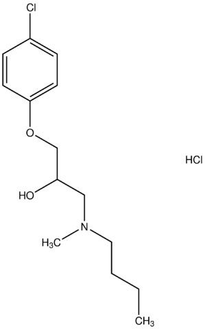 1-[butyl(methyl)amino]-3-(4-chlorophenoxy)-2-propanol hydrochloride