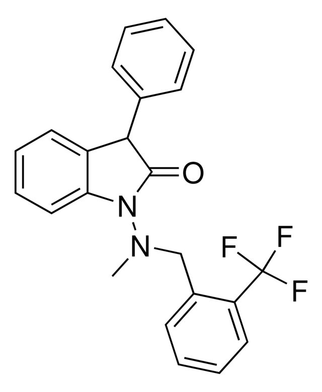 1-{Methyl[2-(trifluoromethyl)benzyl]amino}-3-phenyl-1,3-dihydro-2H-indol-2-one